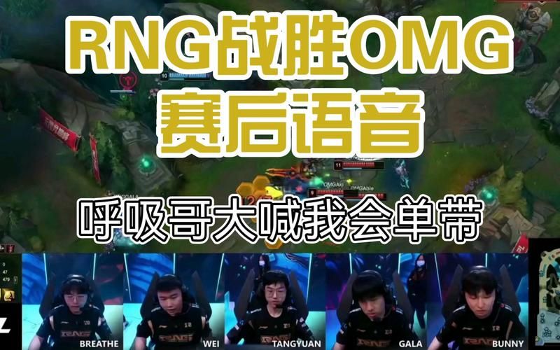 RNG赢了OMG看看选手们赛后说了什么