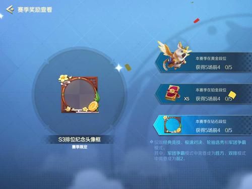 s3赛季结束奖励什么时候发 发放时间最新消息