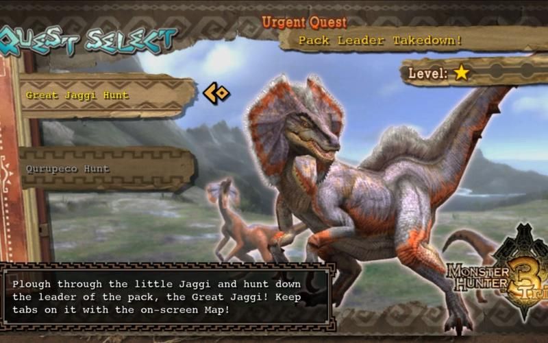 wii怪物猎人3新手入门攻略 快速上手技巧分享