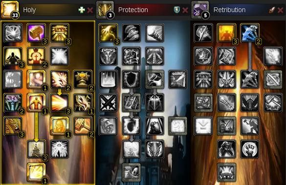 wow圣骑士天赋详解 神圣防护惩戒三系玩法解析