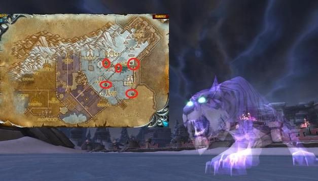 wow灵魂兽坐标攻略 轻松找到稀有灵魂兽