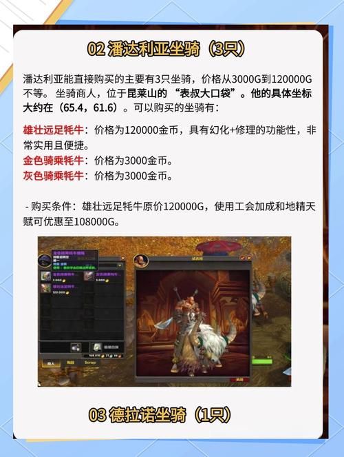 wow牦牛在哪买 快速找到牦牛坐骑商人位置