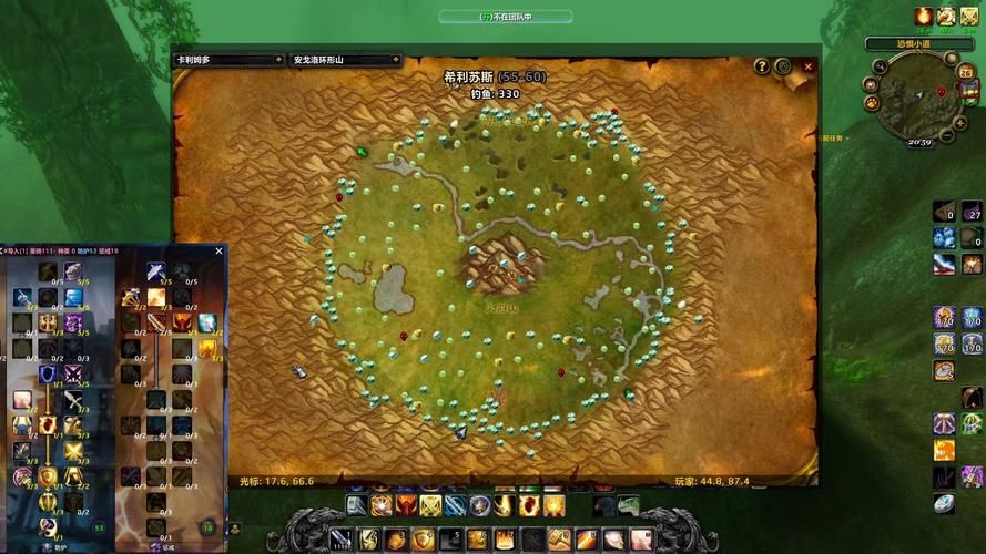 wow矿点分布图2024 快速找到稀有矿石位置