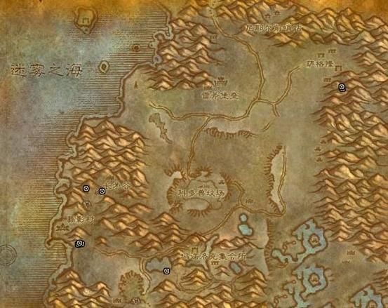 wow矿点分布图2024 快速找到稀有矿石位置