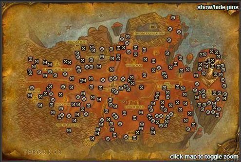 wow矿点分布图2024 快速找到稀有矿石位置