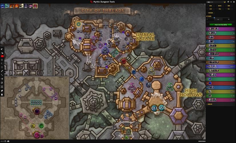 wow矿点分布图2024 快速找到稀有矿石位置