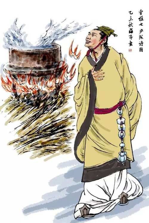 七步诗的作者是谁曹植如何用诗化解危机