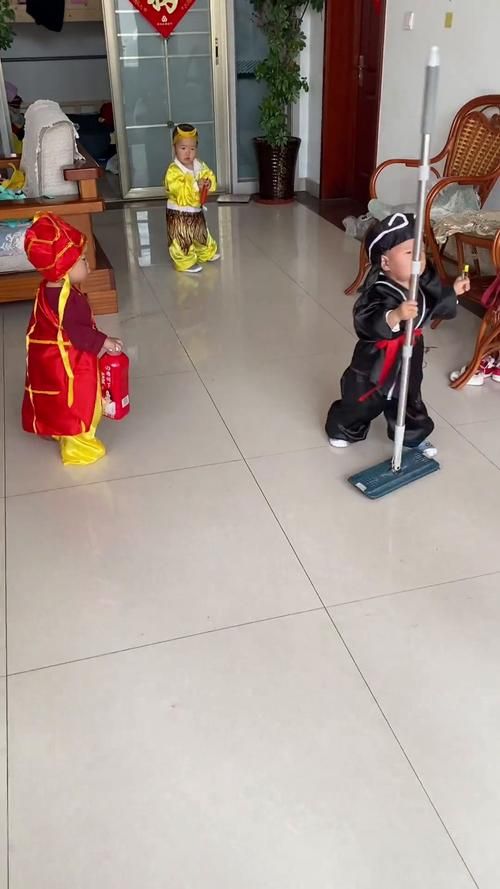 三个徒弟一起玩我的搞笑日常记录