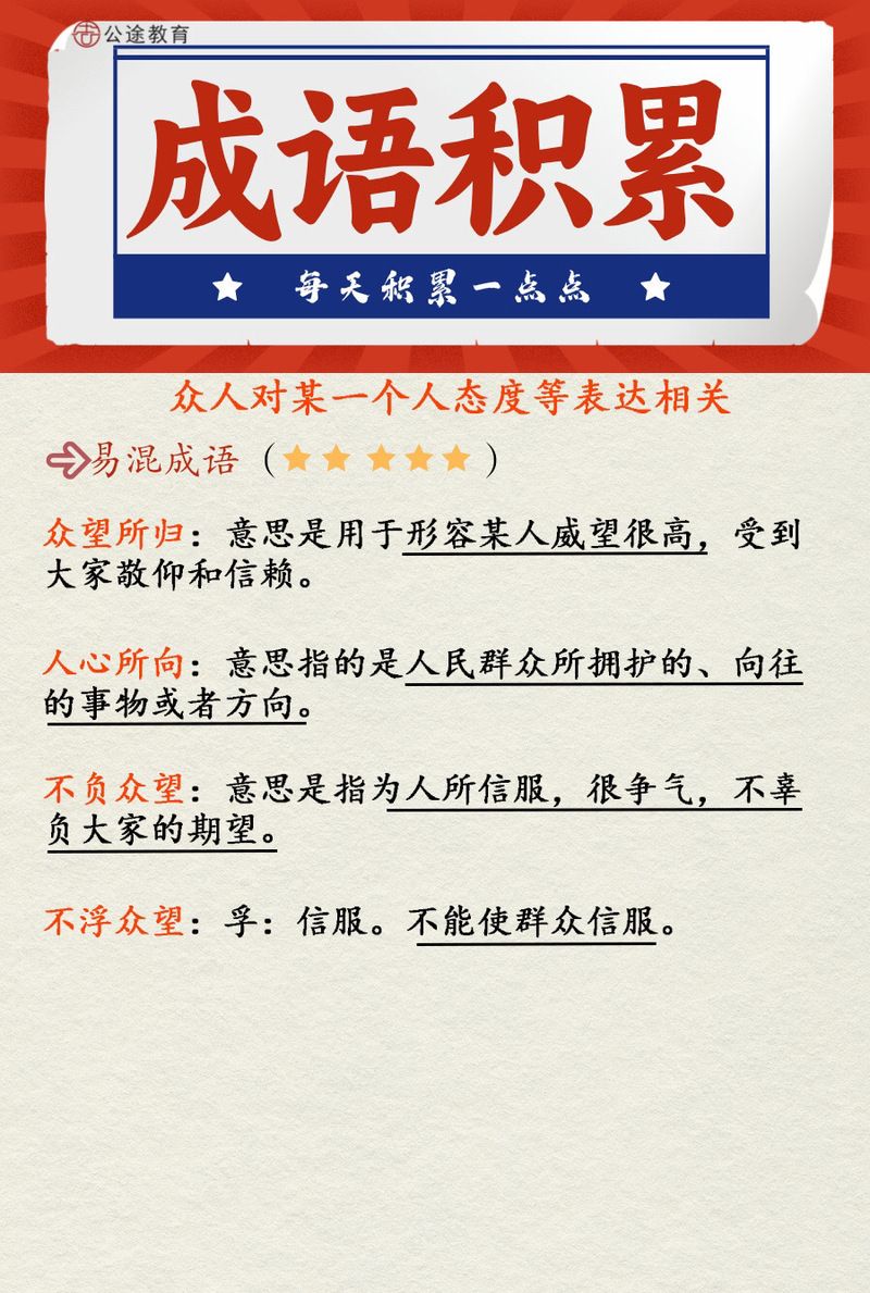 不负众望不孚众望用错很尴尬正确用法在这里