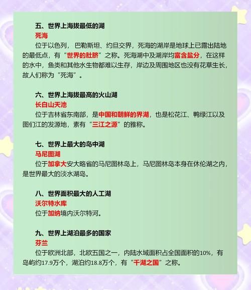 世界上最低的湖泊在哪里 带你探索地球最低点