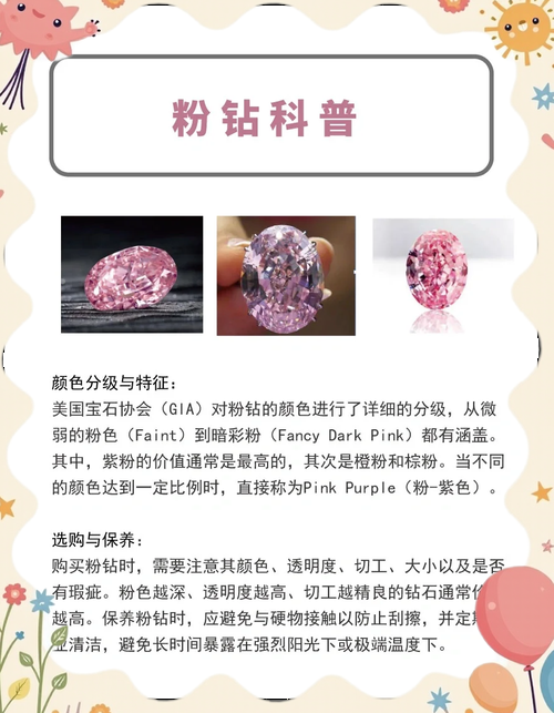 世界最大紫粉钻石震撼全球 专家解读其形成之谜