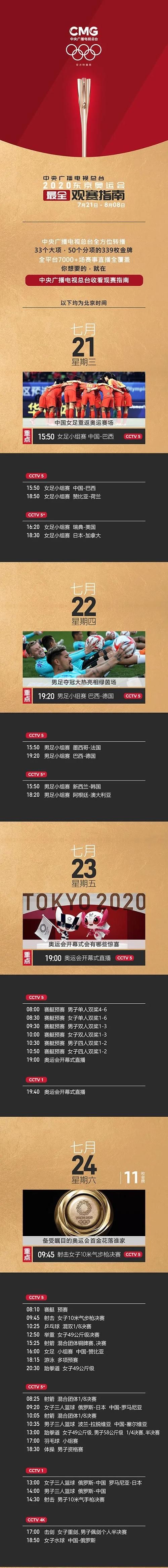 东京奥运会在哪看 手机电脑观看全攻略