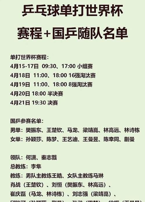 东奥乒乓球赛新规来了 比赛规则有哪些调整