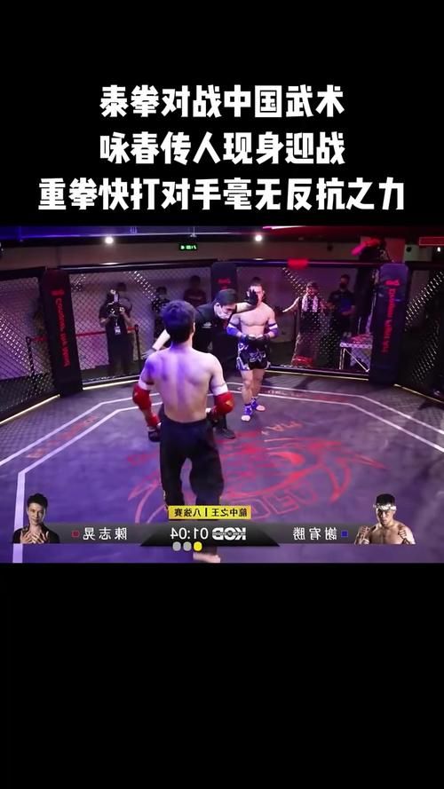 中国功夫vs泰拳五大招式实战比拼