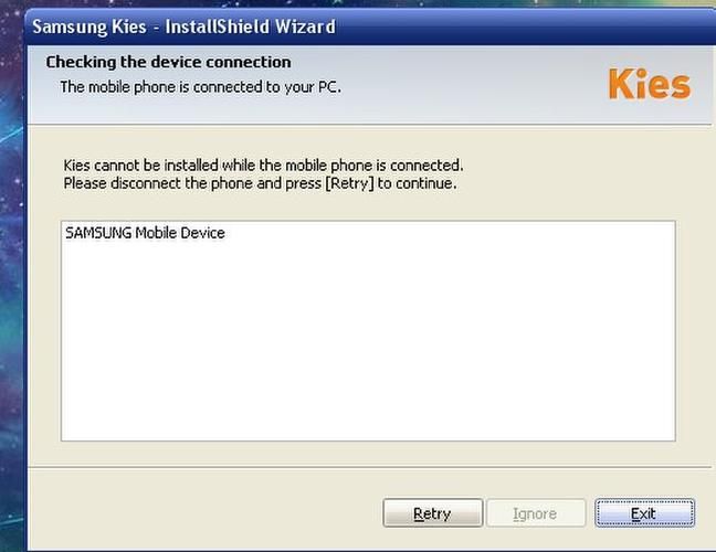 为什么kies连接不上 原因分析与解决办法