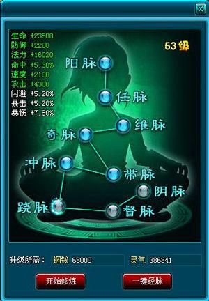 九阴真经唐门经脉选择指南 提升战力必备技巧