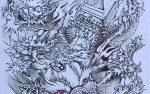 九龙拉棺纹身含义解析 背后隐藏的古老传说揭秘