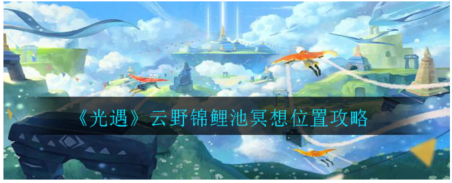 云野锦鲤池前冥想如何提升你的心灵平静