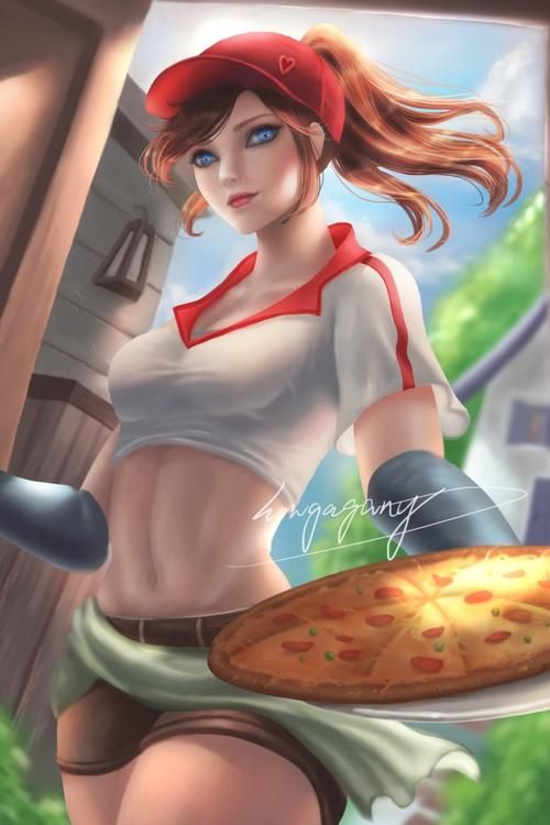 亮丽女神希维尔cosplay欣赏 神还原战争女神