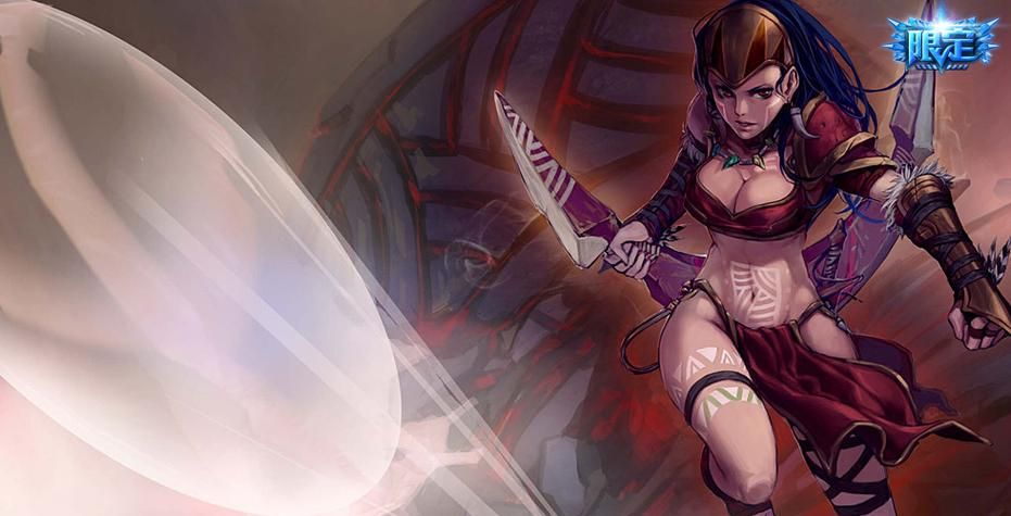 亮丽女神希维尔cosplay欣赏 神还原战争女神