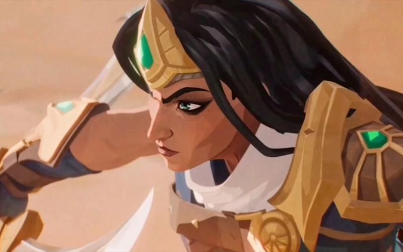 亮丽女神希维尔cosplay欣赏 神还原战争女神