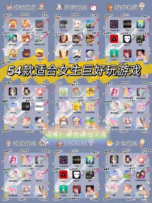 什么游戏女玩家多 这几款游戏女生最爱玩