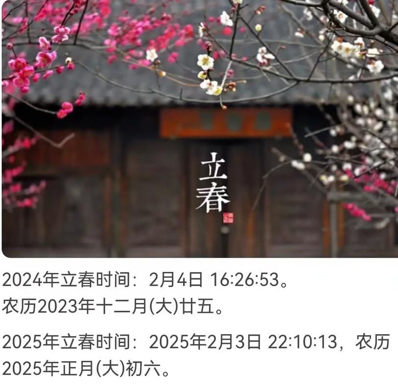 今日立春几点几分立春时辰查询方法分享