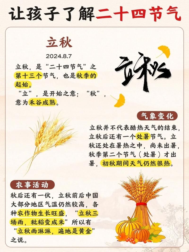 今日立秋几点几分今年立秋时间抢先看