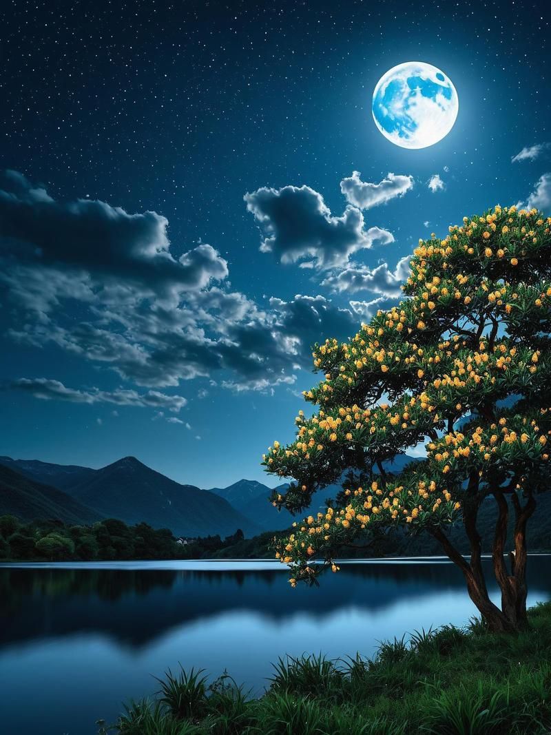 今晚的月色好美啊 原来赏月有这么多讲究