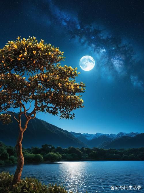 今晚的月色好美啊 原来赏月有这么多讲究