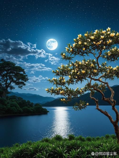 今晚的月色好美啊 原来赏月有这么多讲究