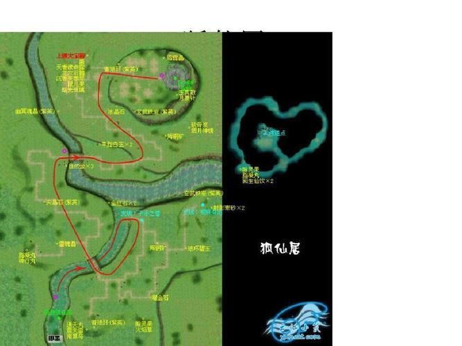 仙剑奇侠传四地图隐藏地点 这些秘密你发现了吗