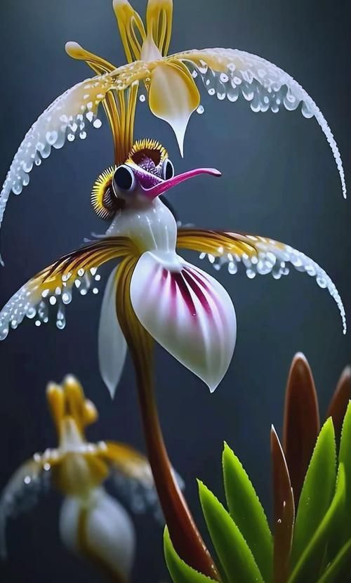 仙落凡尘神秘昙花之谜 夜间绽放的绝世奇观