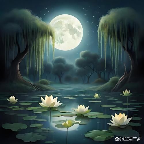 仙落凡尘神秘昙花之谜 夜间绽放的绝世奇观