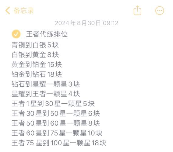 代练lol价格表2024最新报价单段位收费一目了然