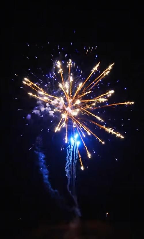 你就像烟火的美丽绽放出最耀眼的光芒