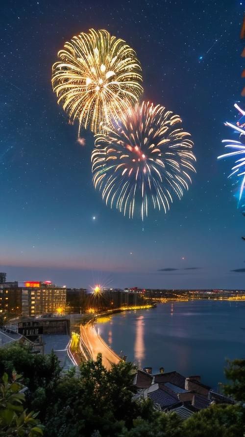 你就像烟火的美丽绽放出最耀眼的光芒