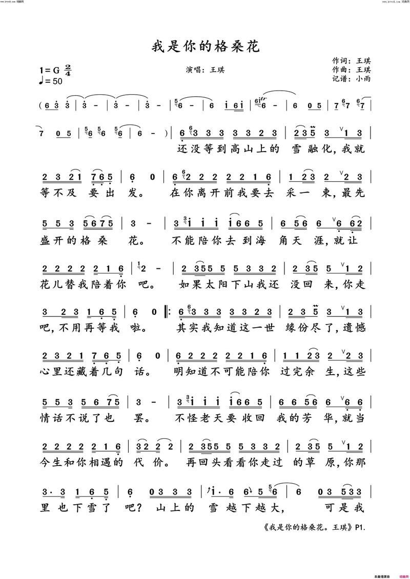 你是我的花朵歌词中文翻译及演唱技巧