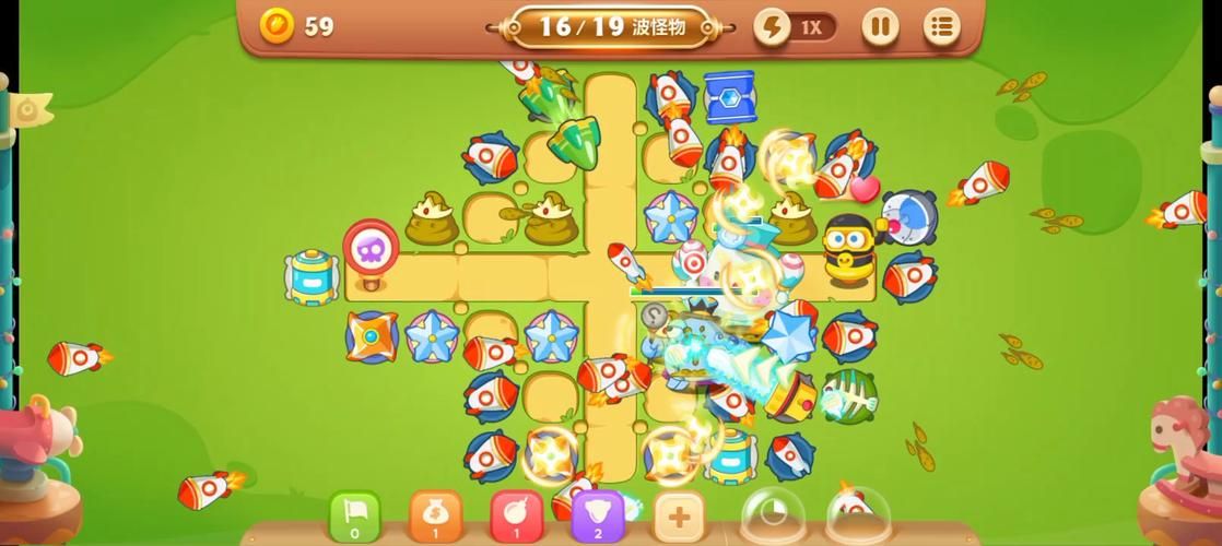 保卫萝卜天际攻略全关卡 最强防御塔布局推荐