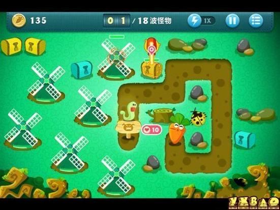 保卫萝卜挑战32金萝卜攻略 简单几步轻松搞定
