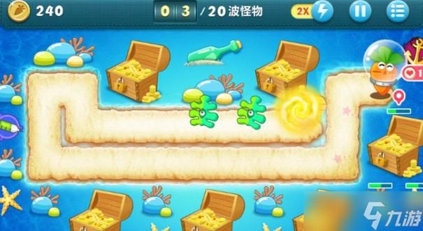 保卫萝卜深海攻略秘籍 快速过关技巧解析