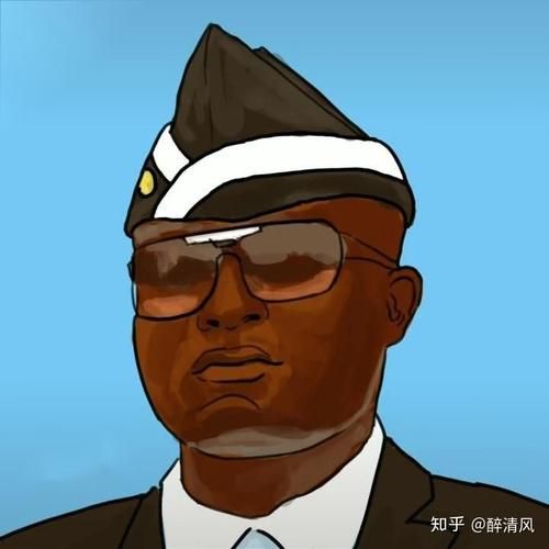 全网最火黑人抬棺五黑头像合集快来收藏吧