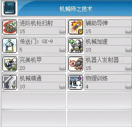 冒险岛机械师装备搭配攻略 输出爆炸的装备组合