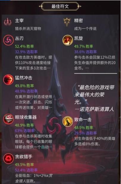 剑圣就应该出肉装 新手必看的出装攻略