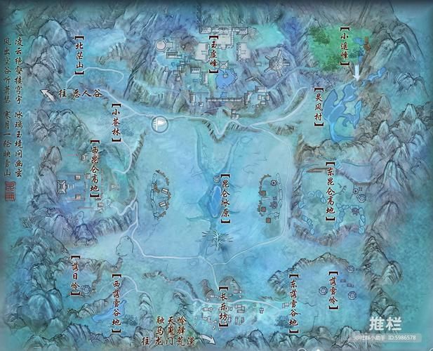 剑网3马驹刷新点分布图 跑图必备马驹指南