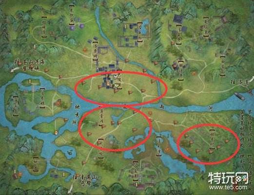 剑网三马驹刷新点分布图 高效抓马路线推荐