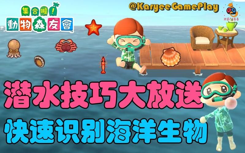 动森怎么下海潜水 海底生物收集技巧分享