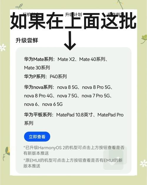 升级鸿蒙系统步骤注意事项 这些细节一定要知道
