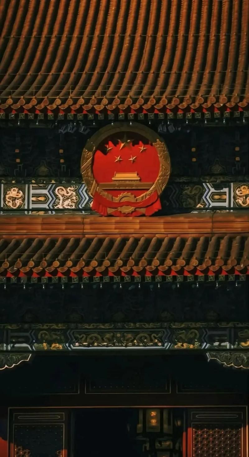 华为国徽熄屏图片高清下载 手机壁纸一键设置教程