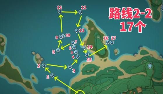 原神海灵芝分布图最新位置一览轻松采集不迷路